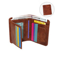 Minimalist Solid Color Multi Slot Card Holder Wallet 6S10BWB86