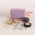 Simple Color Block Corduroy Cosmetic - DippedShop Wholesale - #9843