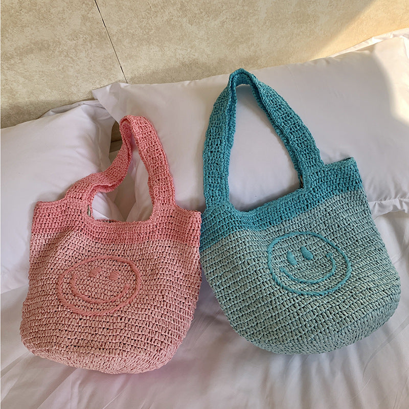 Handmade Crochet Tote Bag - DippedShop Wholesale - #6259
