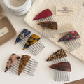 Triangle Acetate Insert Comb Hair Clip MK2MBEP6W6HPN14