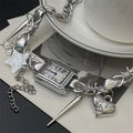 Choker Watch Necklace - DippedShop Wholesale - #7459
