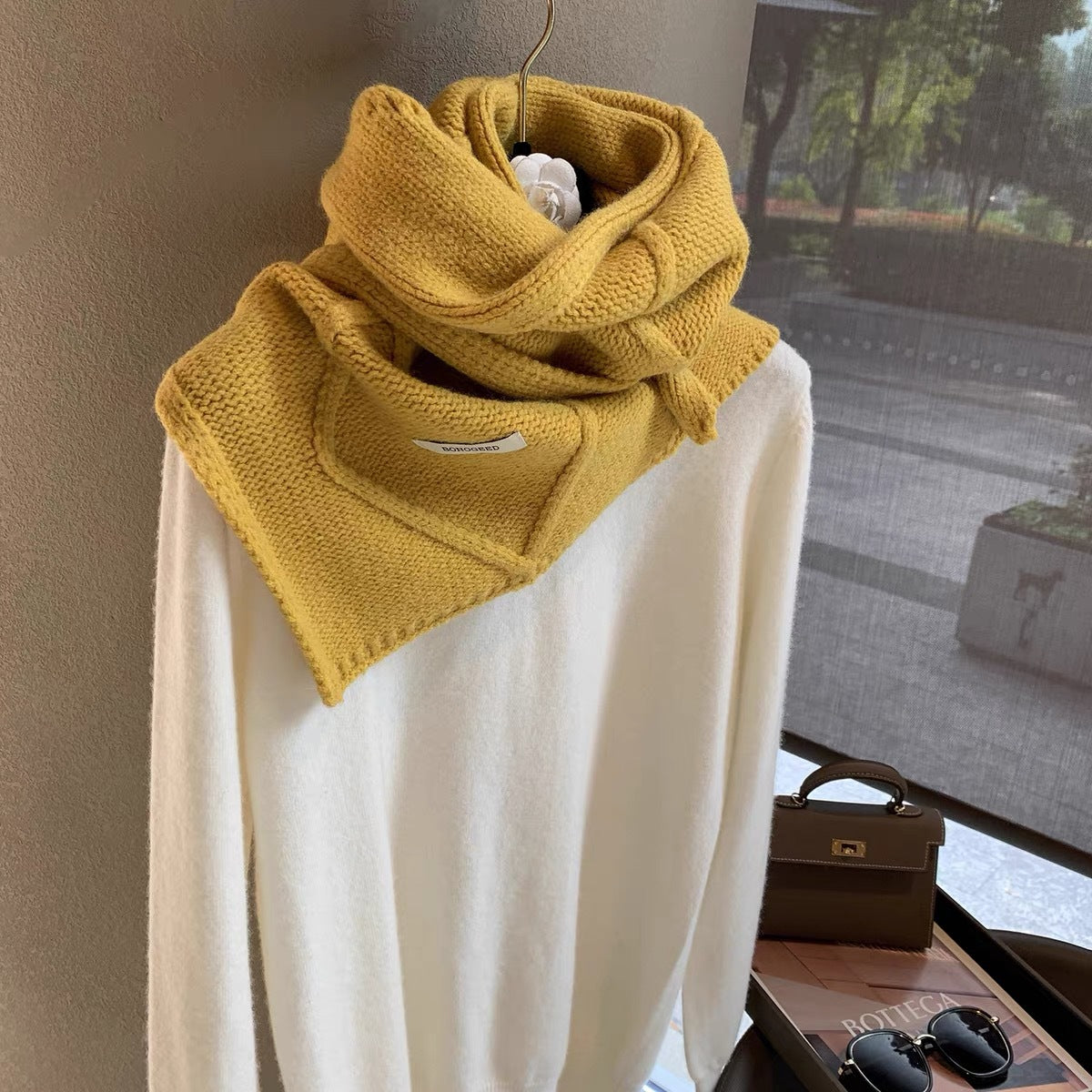 Warm Knit Scarf - DippedShop Wholesale - #7331
