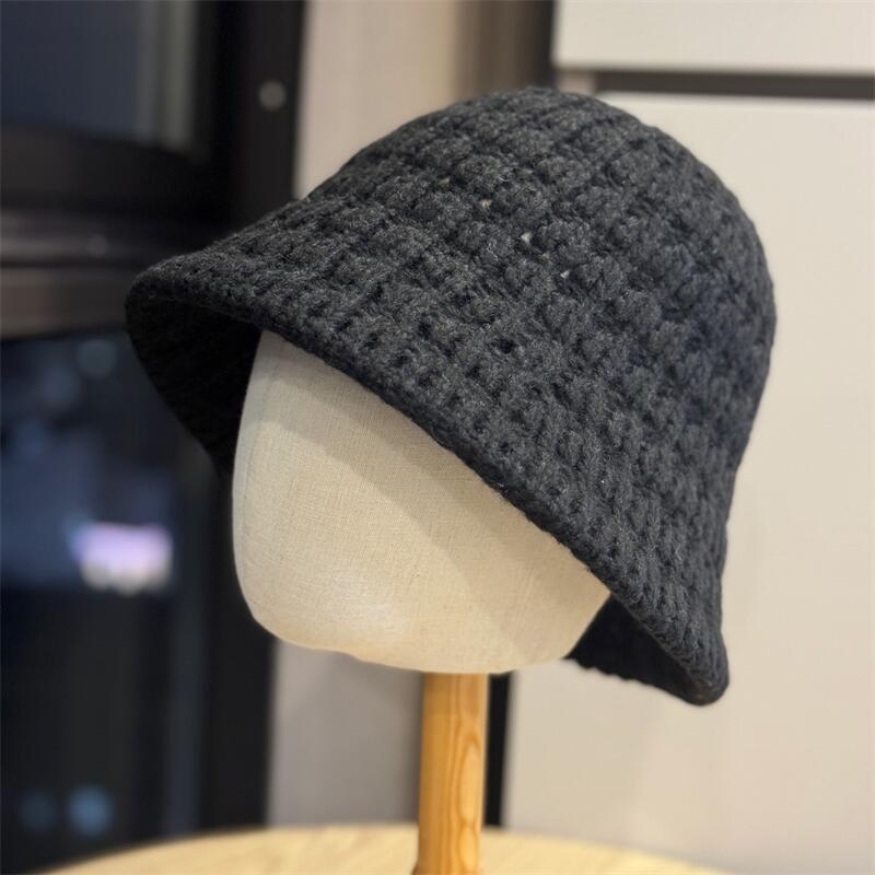 Textured Knit Bucket Hat - DippedShop Wholesale - #4467