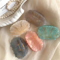 Creative Shell Shape Rhinestones Acetate Hair Clip MK2PM6W6HCP12