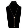 Bean Pendant Necklace - DippedShop Wholesale - #9811