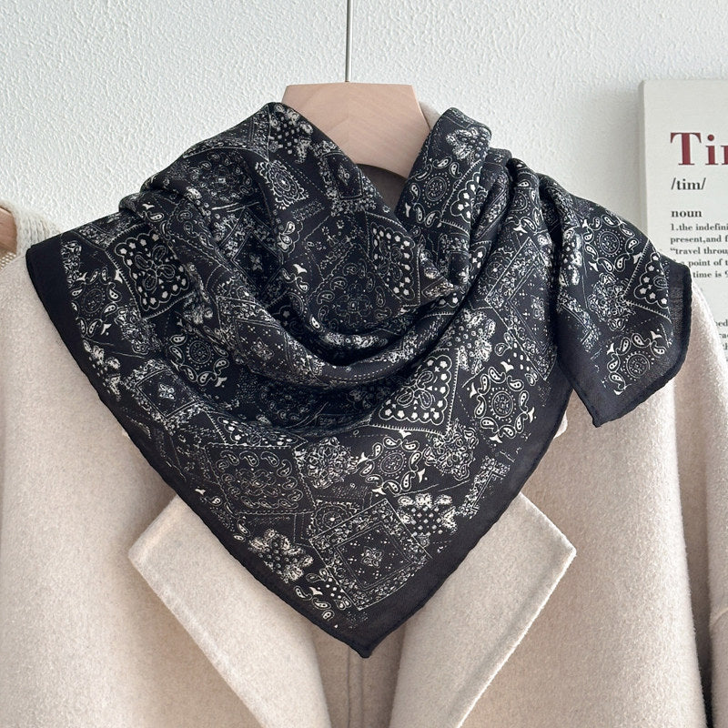 Square Silk Scarf - DippedShop Wholesale - #6707