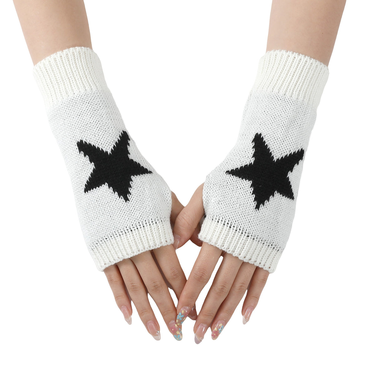 Knit Fingerless Arm Warmers - DippedShop Wholesale - #6131