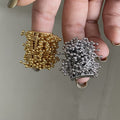 Vintage Gold Plated Firework Open Statement Ring 6W6JRG300