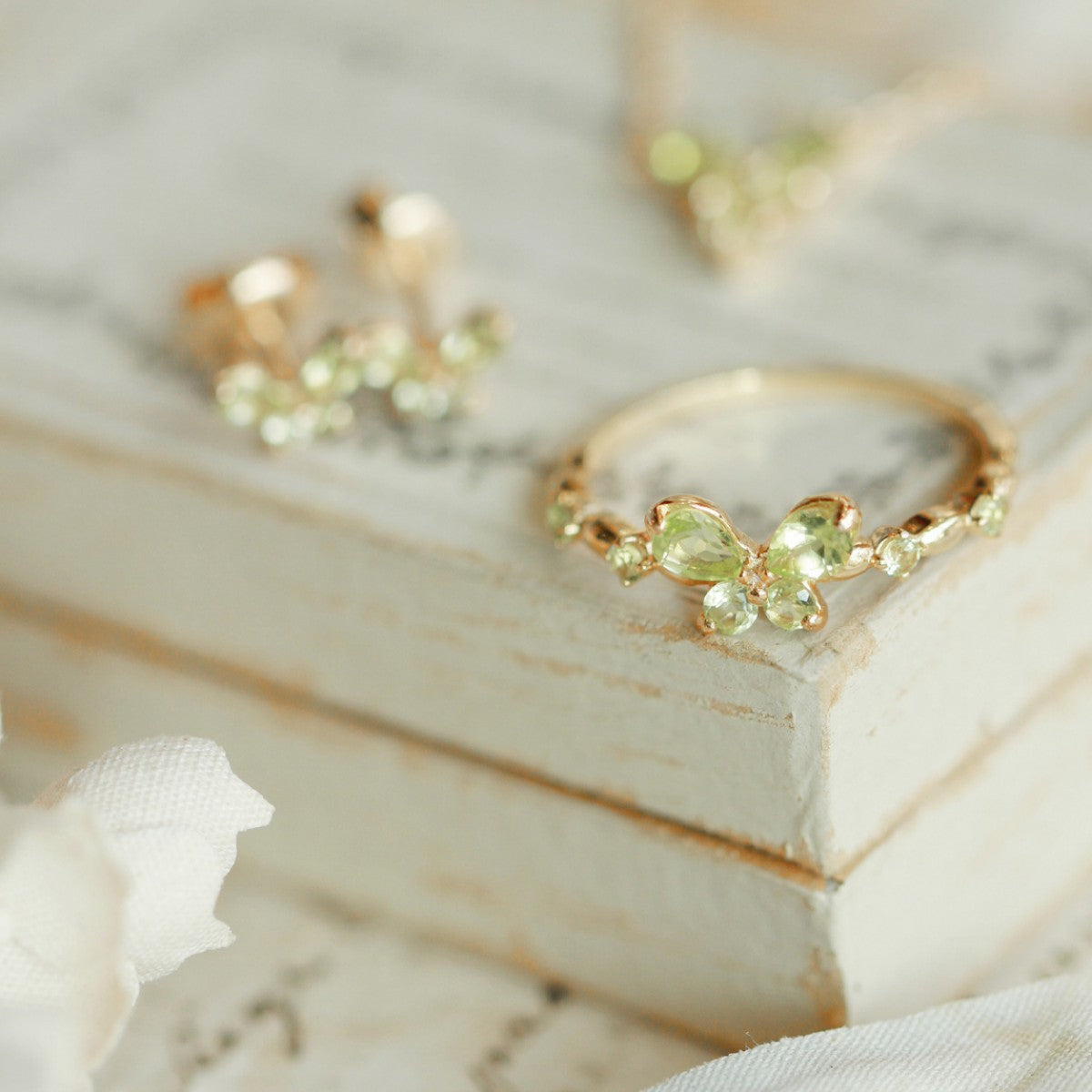 Crystal Butterfly CZ Ring - DippedShop Wholesale - #0499