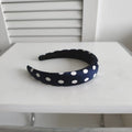Vintage Polka Dots Sponge Padded Headband MK2SPM6W6HBD05
