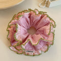 Color Block Voluminous Scrunchie - DippedShop Wholesale - #8739