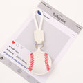 Creative PU Soccer Pendant Keychain Bag Charm 6W10BBC353