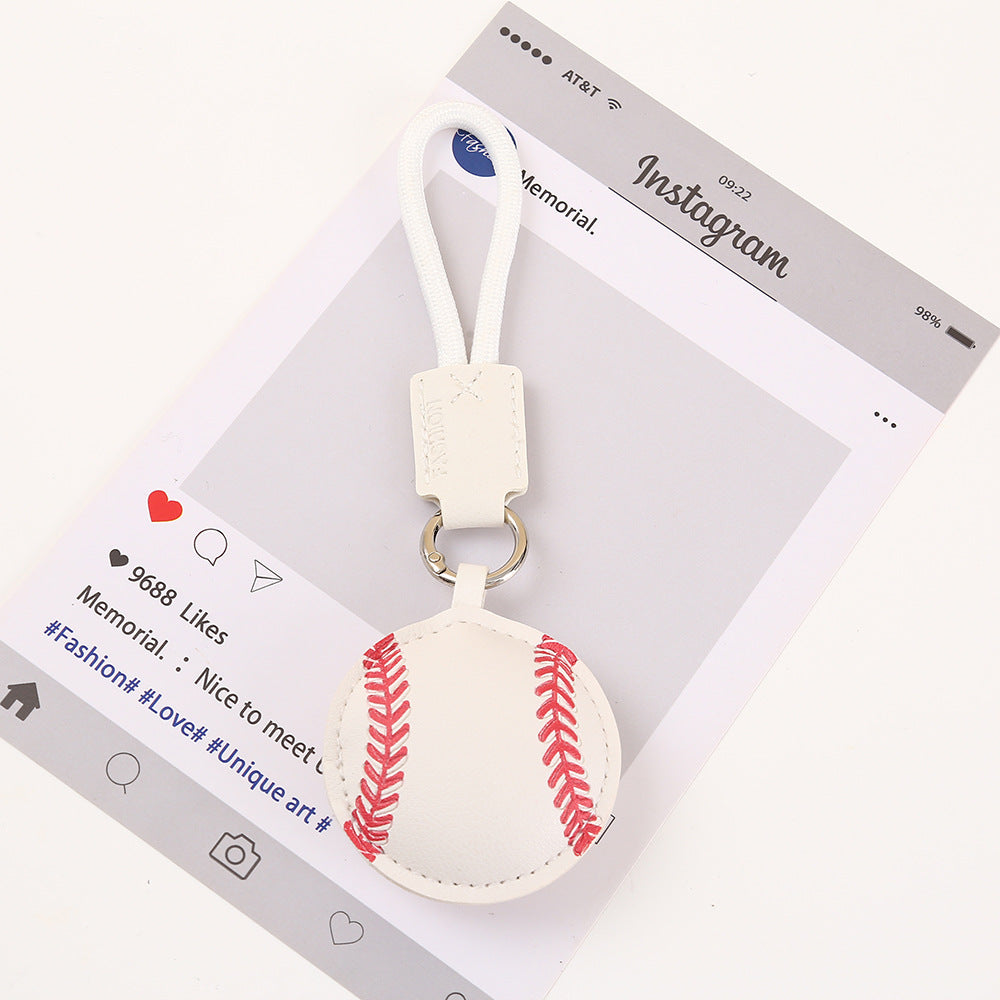 Creative PU Soccer Pendant Keychain Bag Charm 6W10BBC353