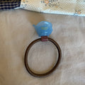 Retro Acetate Rose Elastic Hair Tie MK2BLW6W6HHT14