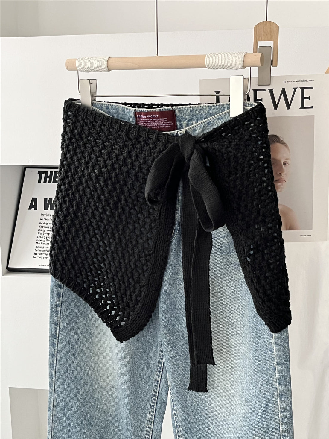Trendy Hollow Tie Side Mini Skirt - DippedShop Wholesale - #4179