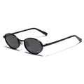 Retro Oval Metal Sunglasses - DippedShop Wholesale - #5091