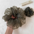 Polka Dot Organza Hair Scrunchie MK2BLW6W6HSR34