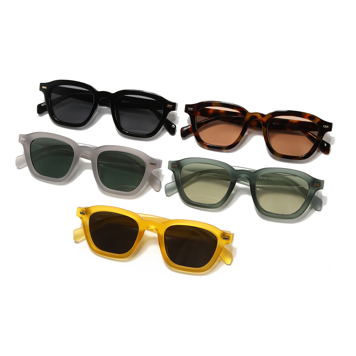 Oversize Square Frame Sunglasses - DippedShop Wholesale - #3219