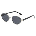 Retro Oval Frame Sunglasses - DippedShop Wholesale - #6579