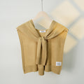 Casual Solid Color Sweater Knit Shawl Wrap 6W6NSC60