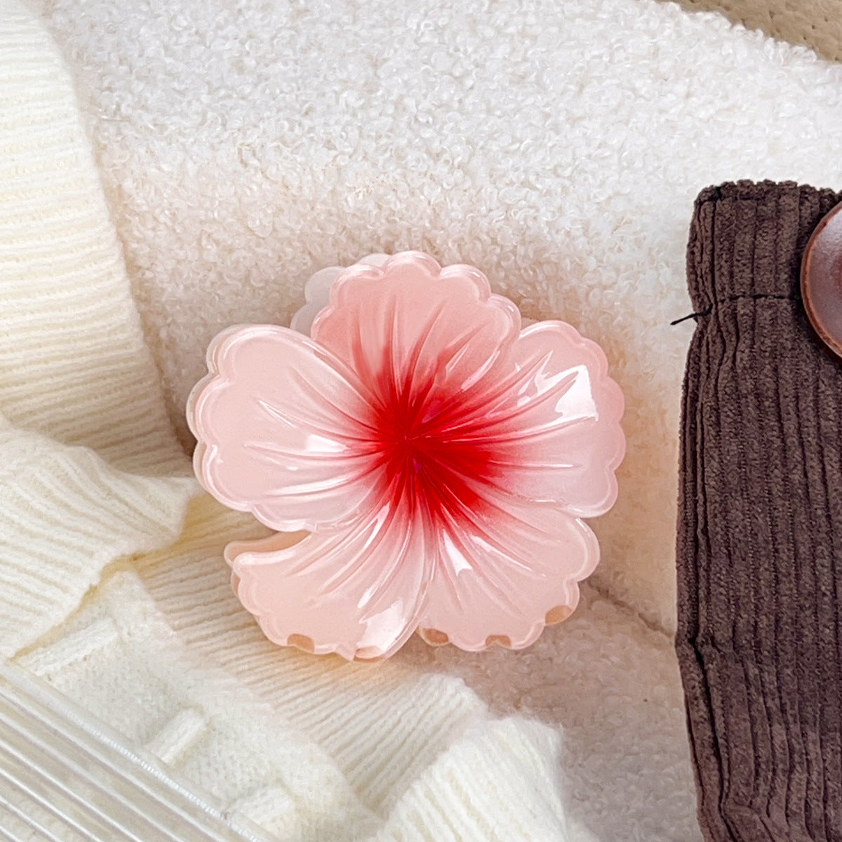 Fashion Flower Beach Mini Hair Claw 8AS6HCP284L