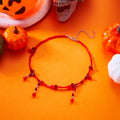 Gothic Beaded Tassel Necklace - DippedShop Wholesale - #3987