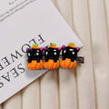 Cute Halloween Pumpkin Ghost Duckbill Hair Clip 6W6HCP1316