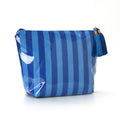 PVC Glossy Striped Waterproof Cosmetic Bag MK2BLW6C5CO09