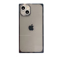 Soild Color Square Transparent Phone Case for iPhone 6Z13HPC196