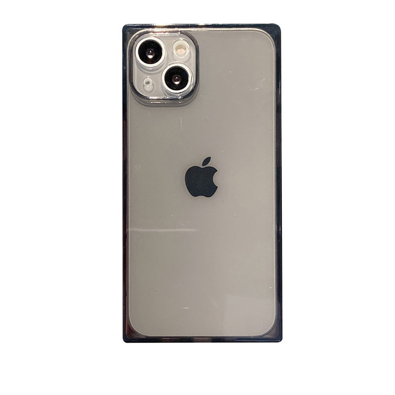 Soild Color Square Transparent Phone Case for iPhone 6Z13HPC196