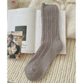 Slouchy Knit Crew Socks - DippedShop Wholesale - #6595