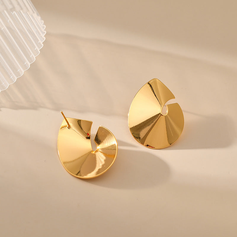 Simple Irregular Drop Stud Earrings DPJE1274