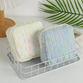 Striped Rainbow Storage Bag - DippedShop Wholesale - #0835