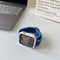 Color Block Nylon Weave Watch Band 6W6JWA140