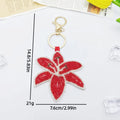 Creative Beaded Embroidery Lemon Pendant Keychain 6W10BBC810