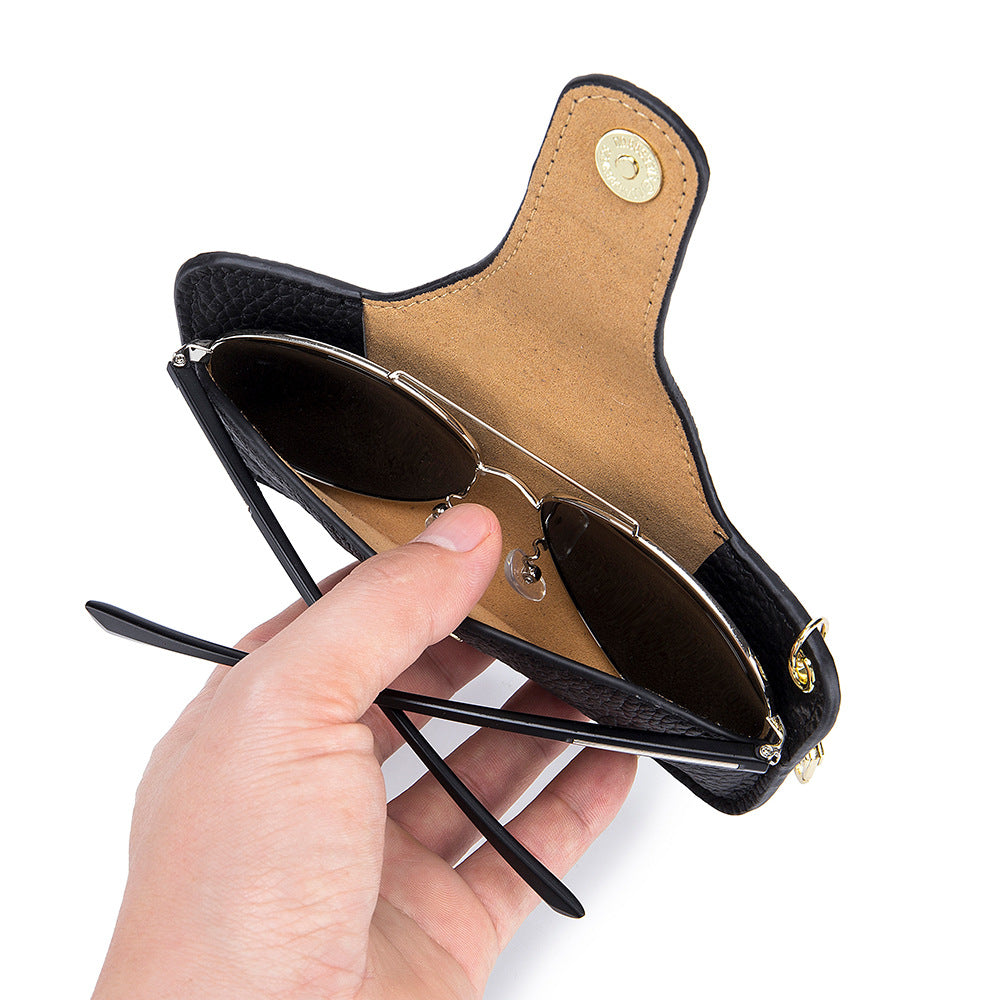 Leather Sunglasses Case - DippedShop Wholesale - #5411