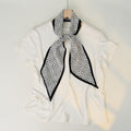 Chic Floral Print Soft Silk Scarf 6W6NSI257
