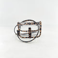 Trendy Transparent Leopard Print Square Crossbody Bag 6W10BBG1966
