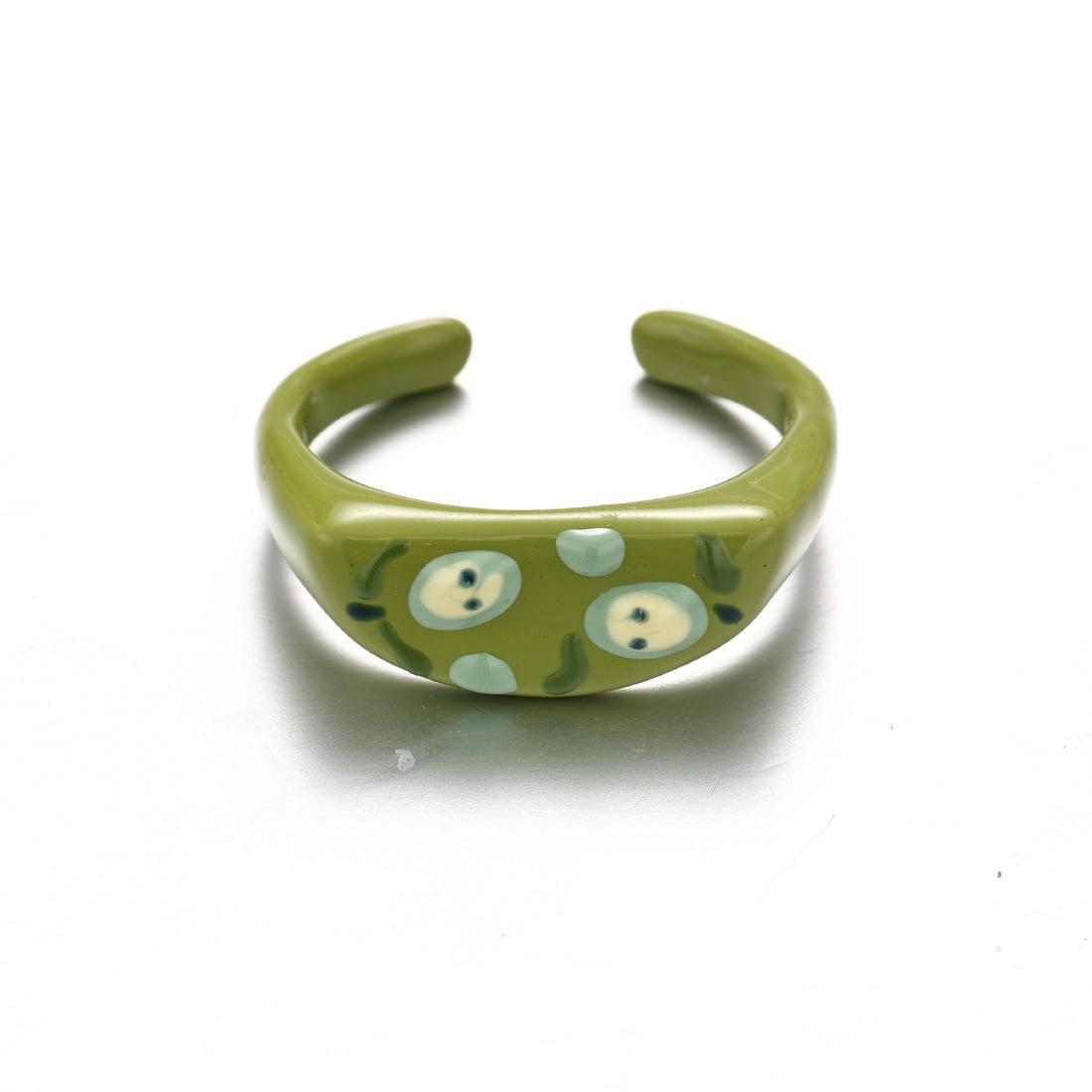 Polka Dot Enamel Ring - DippedShop Wholesale - #9219