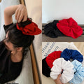 Pure Color Oversized Cotton Scrunchie 6W6HSR460