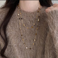 Pearl Natural Stone Necklace - DippedShop Wholesale - #5539
