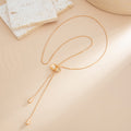 Bean Pendant Necklace - DippedShop Wholesale - #8739