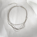 Minimalist Layered Gold Necklace - DippedShop Wholesale - #2659