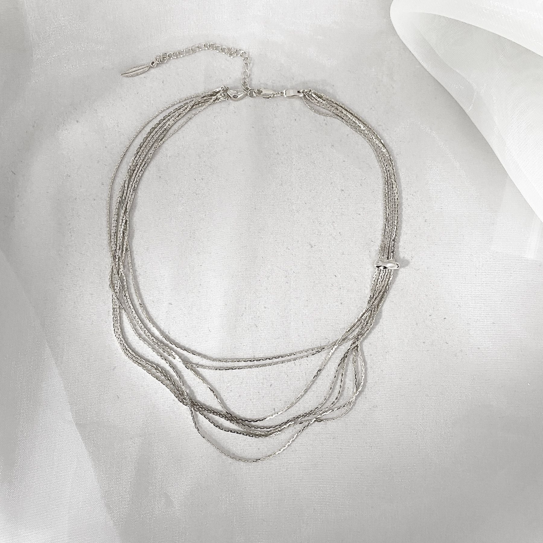 Minimalist Layered Gold Necklace - DippedShop Wholesale - #2659