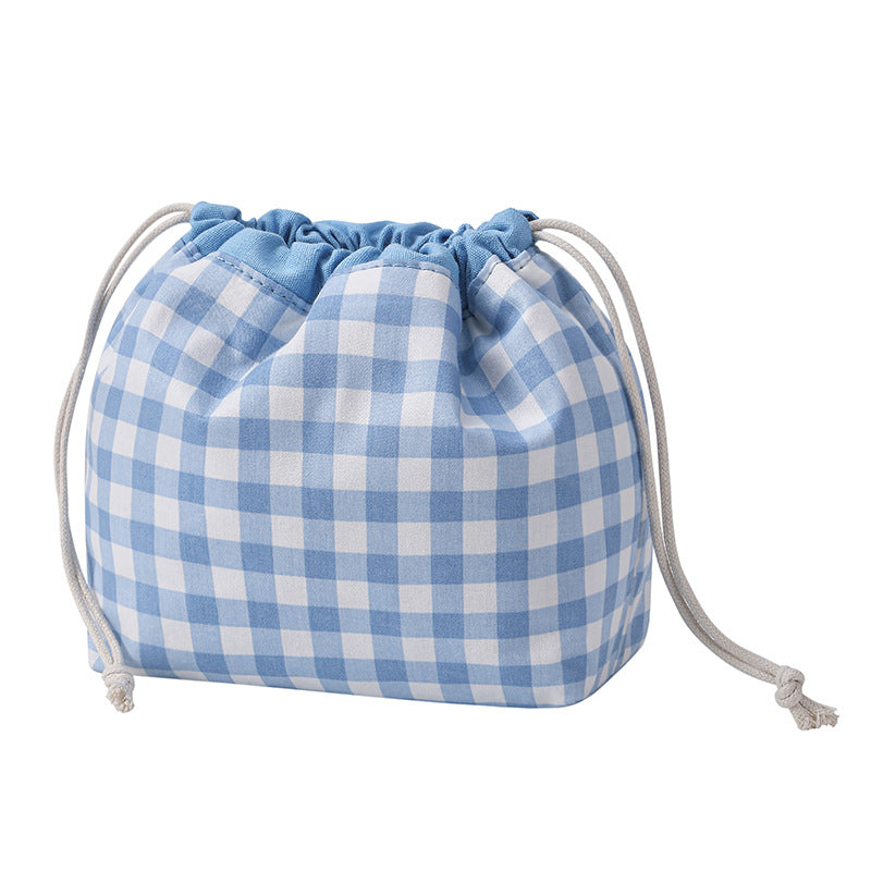 Fresh Color Block Plaid Drawstring - DippedShop Wholesale - #1107