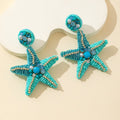 Starfish Pearl Stud Earrings - DippedShop Wholesale - #7411