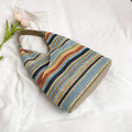 Trendy Colorful Woven Beach Shoulder Bag 6W10BBG2480