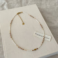 Boho Beaded Choker Necklace - DippedShop Wholesale - #0899