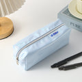 Solid Color Large Capacity Portable Pencil Case 6S10BOB1049