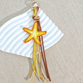Handmade Raffia Woven Starfish Bag Charm MK2ZCEP6W10BBC79